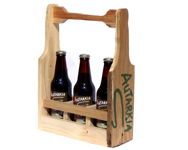 Shiitake-bier in rek